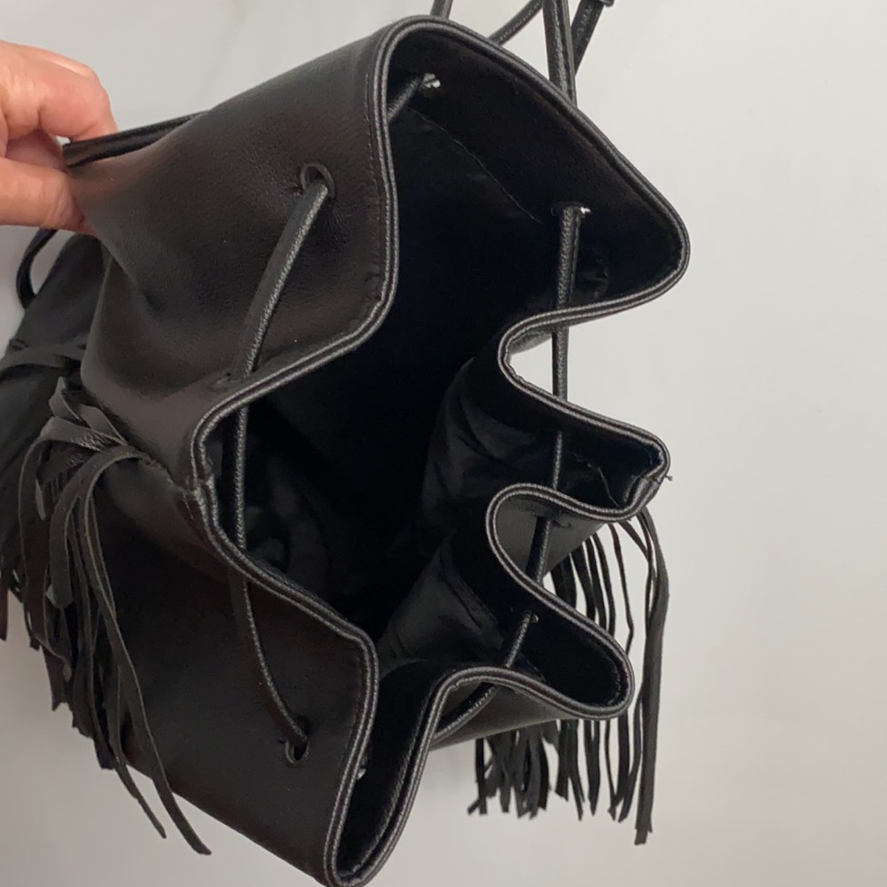 Victoria’s Secret Fringed Bag Backpack Style - Picture 4 of 7
